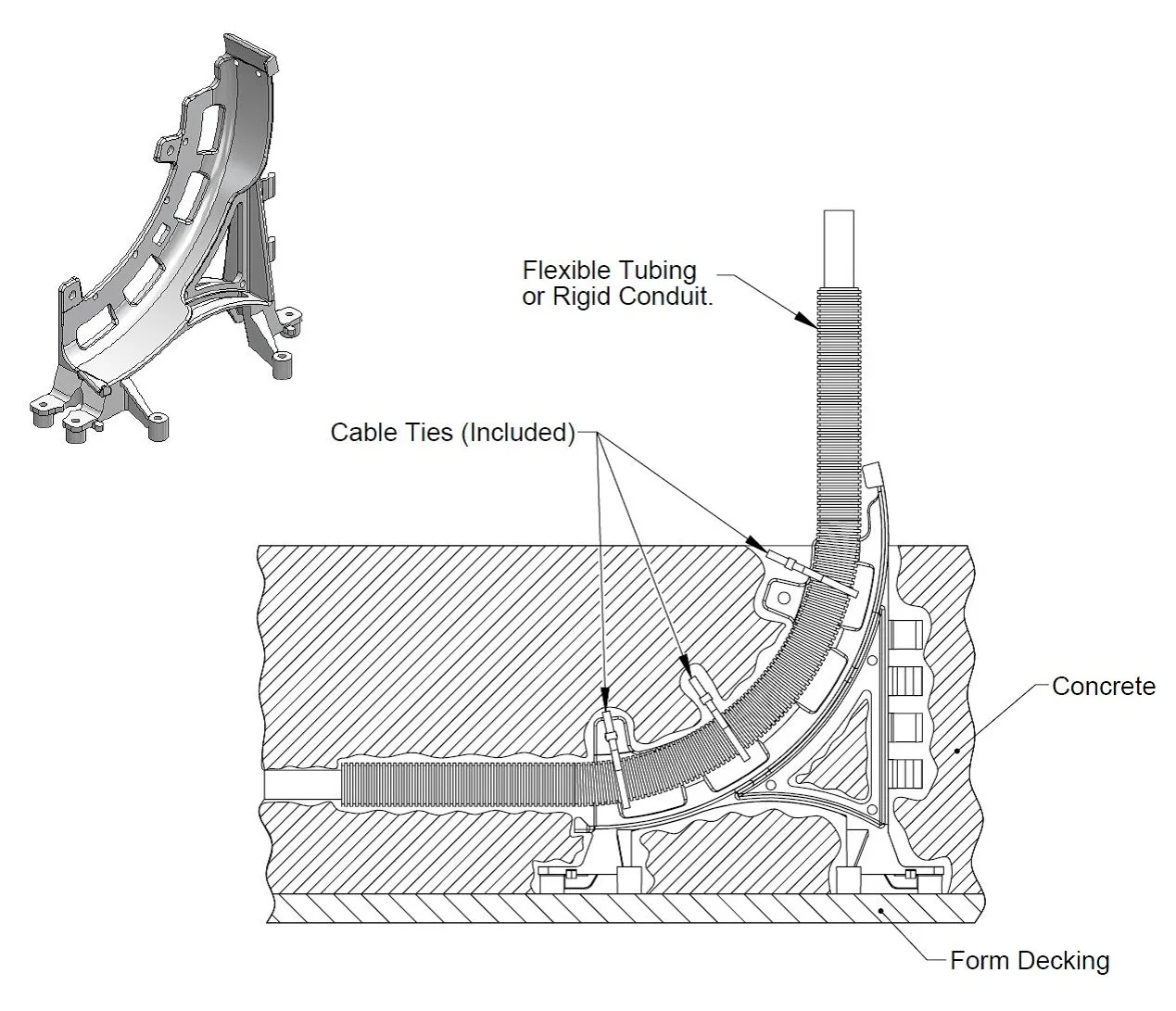 Conduit support